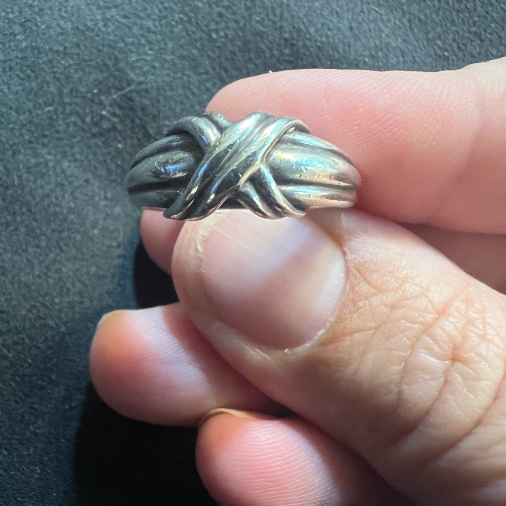 Tiffany and Co. Signature X Ring